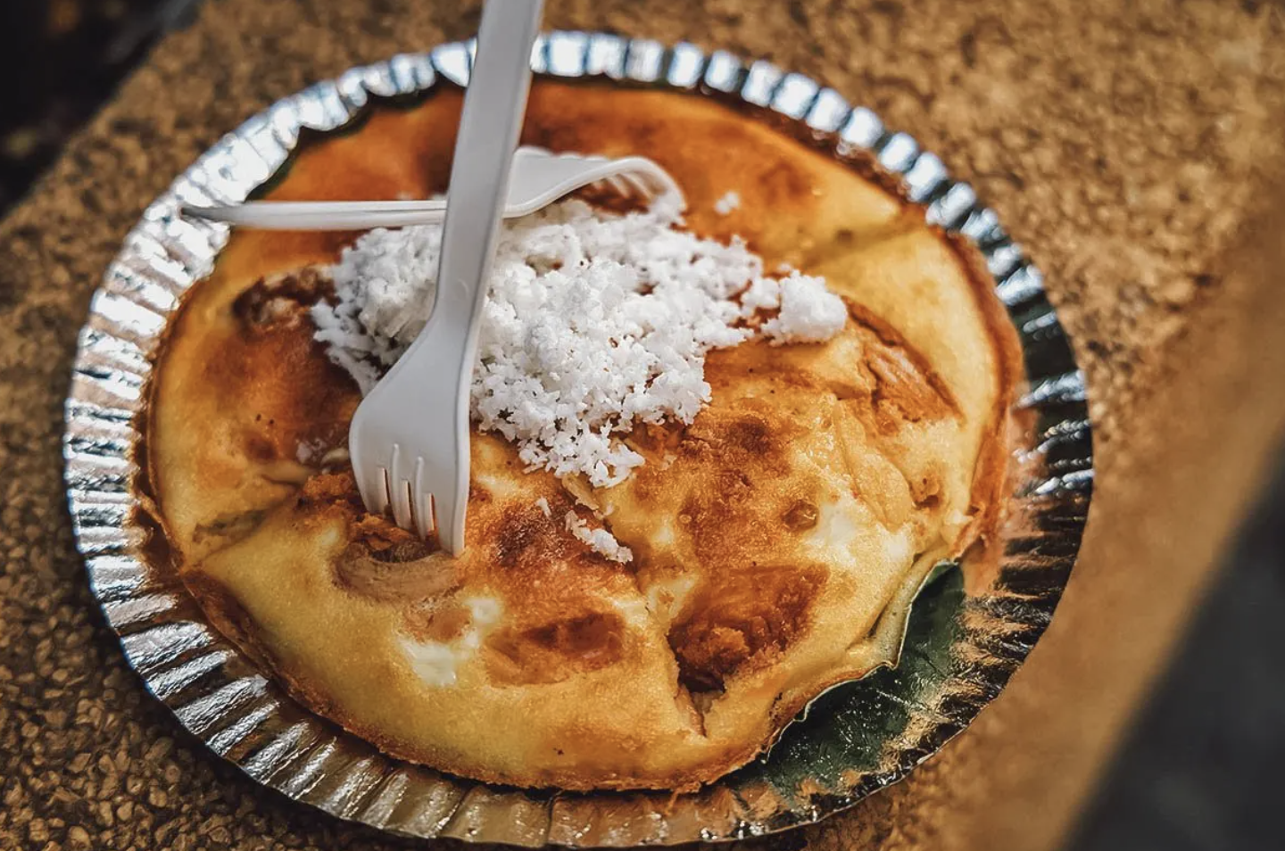Bibingka is a classic Filipino dessert with strong ties to the holidays